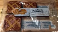 含糖量 Carrés fourrés
