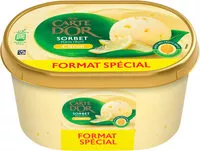Quantité de sucre dans Carte D'or Sorbet Plein Fruit Citron 1300ml