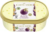 Quantité de sucre dans Carte D'or Sorbet Plein Fruit Fruit de la Passion Bac 1l