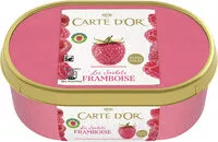 Amount of sugar in Sorbet Framboise, Plein Fruit