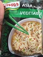 चीनी की मात्रा Asia Noodles Vegetable