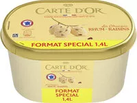 Cantidad de azúcar en Les Authentiques Glace Rhum Raisins Format Spécial