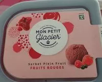 Jumlah gula yang masuk Mon Petit Glacier Sorbet Fruits Rouges Bac 2.4L