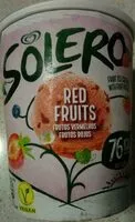 Количество сахара в Red fruits