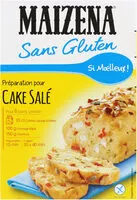 Sucre et nutriments contenus dans Sans gluten