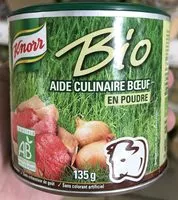 Suhkru kogus sees Aide culinaire boeuf en poudre bio