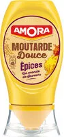 入っている砂糖の量 Amora Moutarde Douce & Epices Flacon Souple 260g