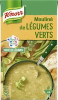 Jumlah gula yang masuk KNORR Soupe Liquide Mouliné de Légumes Verts 1L