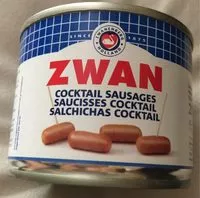 İçindeki şeker miktarı Zwan Pork Cocktail Sausages 120G