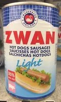 İçindeki şeker miktarı Zwan saucisses hot dogs