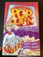 Amount of sugar in Pop Corn Doux