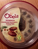 Zuckermenge drin Hummus sonnengetrocknete Tomaten