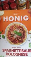 İçindeki şeker miktarı Spaghetti saus Bolognese
