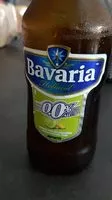 Sokerin määrä sisällä Bavaria citron gingembre