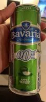 Sokerin määrä sisällä Bavaria 0% apple