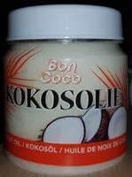 Sucre et nutriments contenus dans Kokosolie