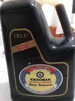 Sucre et nutriments contenus dans Kikkoman soy sauce