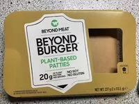 Suhkru kogus sees Beyond Burger - Plant-based patties