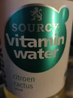 Jumlah gula yang masuk Sourcy vitamin water: citroen cactus