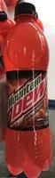 Sucre et nutriments contenus dans Moutain dew