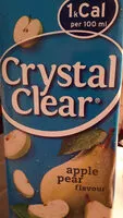 चीनी की मात्रा Crystal Clear apple pear