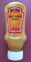 含糖量 Curry Mango sauce flacon 225 g