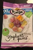 Amount of sugar in Katja Yoghurt Gums