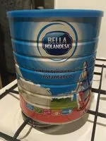 Sucre et nutriments contenus dans Bella holandesa