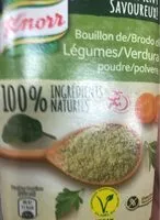 Suhkru kogus sees Gemüse Bouillon Pulver