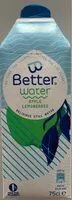 İçindeki şeker miktarı Eau water  better