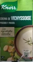 Cantidad de azúcar en Crema vichyssoise puerro y patata envase 500 ml