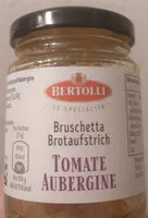 Zuckermenge drin Bruschetta Brotaufstrich Tomate Aubergine