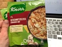 中的糖分和营养成分 Knorrunilever