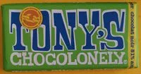 Sokerin määrä sisällä Tony's Chocolonely
