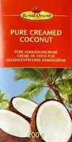 Zuckermenge drin Puré cream coconut