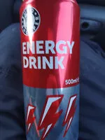 Amount of sugar in energy drink