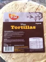 Zuckermenge drin Maïs tortillas