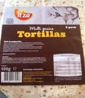 Zuckermenge drin Multi grains tortillas