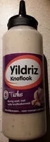 İçindeki şeker miktarı Yildriz Knoflooksaus Turks