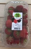 Quantité de sucre dans Fraises