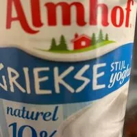 Suhkru kogus sees Griekse Stijl Yoghurt Naturel 10%