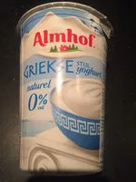 Suhkru kogus sees almhof griekse yoghurt 0%