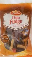 Suhkru kogus sees Duo fudge vanille chocolat