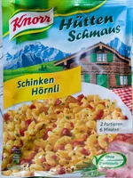 Sucre et nutriments contenus dans Knorr edeka