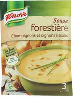 Cantidad de azúcar en Knorr Soupe Déshydratée Forestière Champignons et Oignons Rissolés
