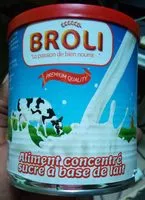 Sucre et nutriments contenus dans Broli