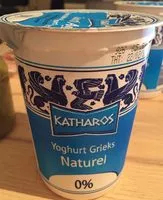 Sucre et nutriments contenus dans Katharos