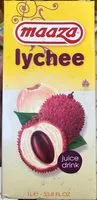 Amount of sugar in Lychee