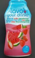 Sucre et nutriments contenus dans Flavour your drink