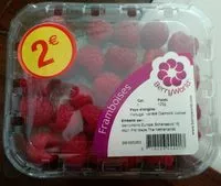 Suhkru kogus sees Framboises